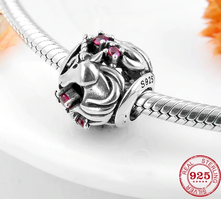 Pinky Unicorn Charm Bracelet 3 Pinky Unicorn Charm Bracelet