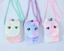 [ Arrival] Stuffed Tie-Dye Unicorn Shoulder Bag