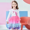 Unicorn Long Sleeve Tutu Dresses For Girls -Unicorn Fashion 0 2a755b