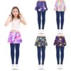 Girls Colorful Stretchy Leggings Skirt Pants For Children -Unicorn Fashion 0 2bcb36