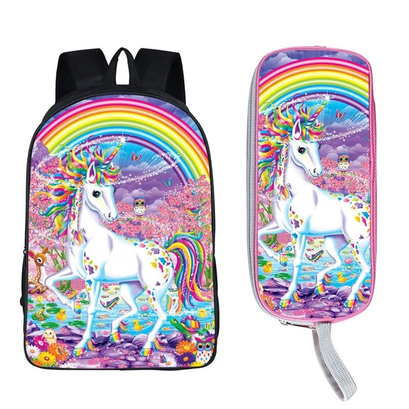 Unicorn Backpack And Pencil Holder Set 4 Unicorn Backpack And Pencil Holder Set - Image 2