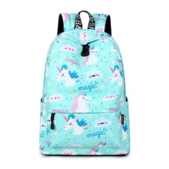 Women Unicorn Cute School Printing Backpack