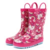 Unicorn Rainbow Pattern Rain Boots -Unicorn Fashion 0 3f0f62