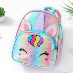 Unicorn Hologram Children Schoolbag