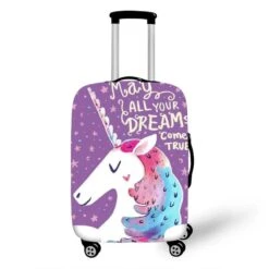 Unicorn Luggage Cover For Girls Travel Accessories