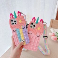 Unicorn Pop Fidget Phone Case -Unicorn Fashion 0 6b1ecf
