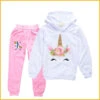 Unicorn Children Sweater + Casual Pants Suit -Unicorn Fashion 0 735e59