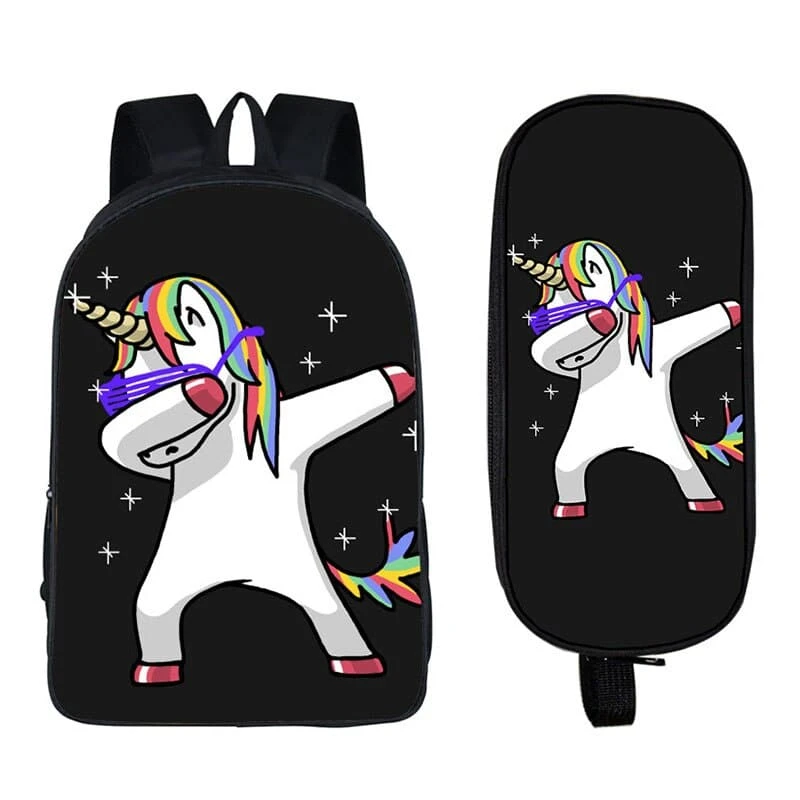 Unicorn Backpack And Pencil Holder Set 5 Unicorn Backpack And Pencil Holder Set - Image 3