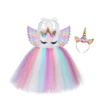 Unicorn Sequin Tutu Dress With Headband -Unicorn Fashion 0 87a754