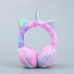 Cute Fluffy Unicorn Earmuffs For Kids -Unicorn Fashion 0 92060b