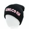 Black Unicorn Beanie Hat -Unicorn Fashion 0 99a66b