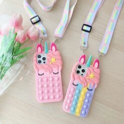 Unicorn Pop Fidget Phone Case