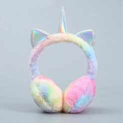 Cute Fluffy Unicorn Earmuffs For Kids -Unicorn Fashion 0 a89df9