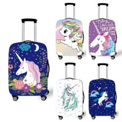 Unicorn Luggage Cover