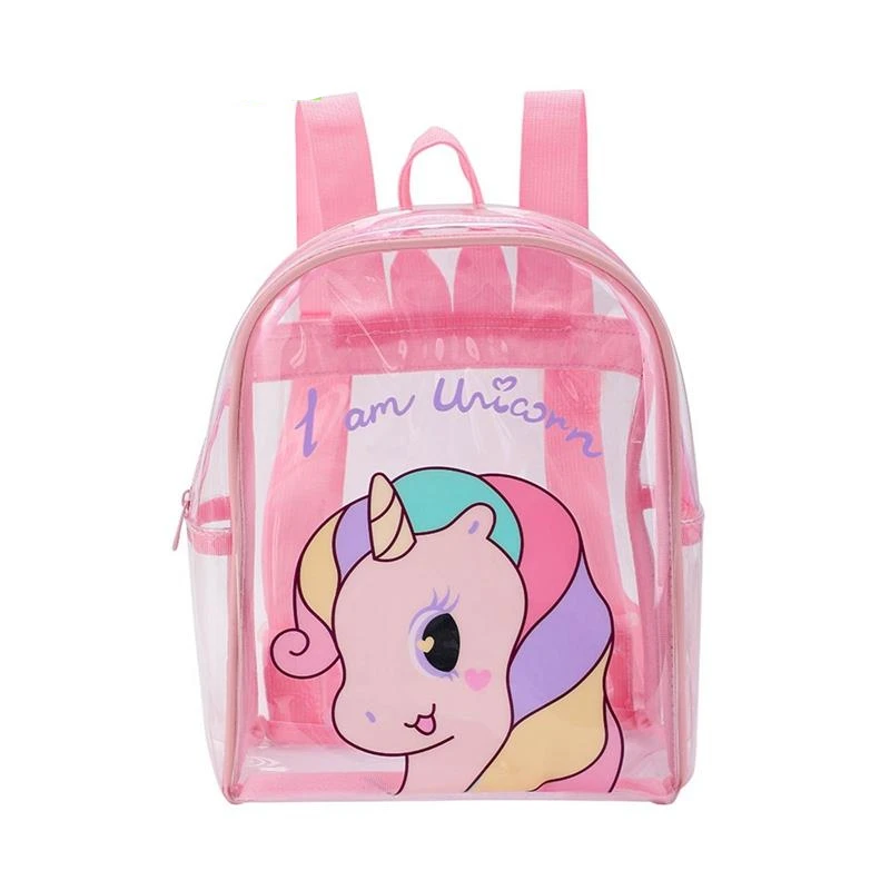 Unicorn Transparent School Bag 4 Unicorn Transparent School Bag - Image 2