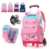 Unicorn Rolling Backpacks Bags For Girls 2 Unicorn Rolling Backpacks Bags For Girls -Unicorn Fashion 0 b94a9b