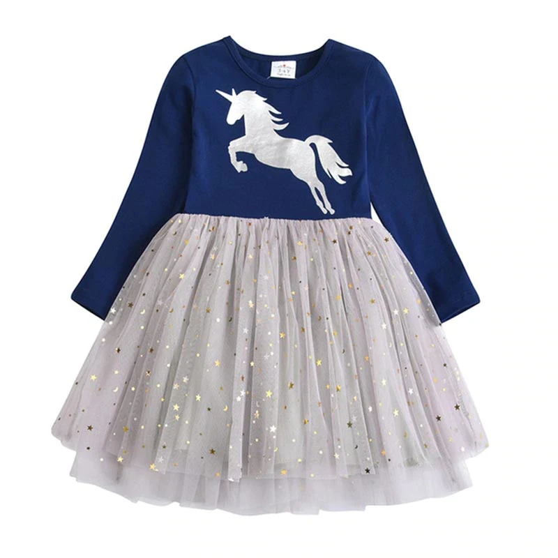 Unicorn Sequined Kids Tutu Dress 3 Unicorn Sequined Kids Tutu Dress