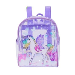 Unicorn Transparent School Bag 7 Unicorn Transparent School Bag -Unicorn Fashion 0 e93cf9