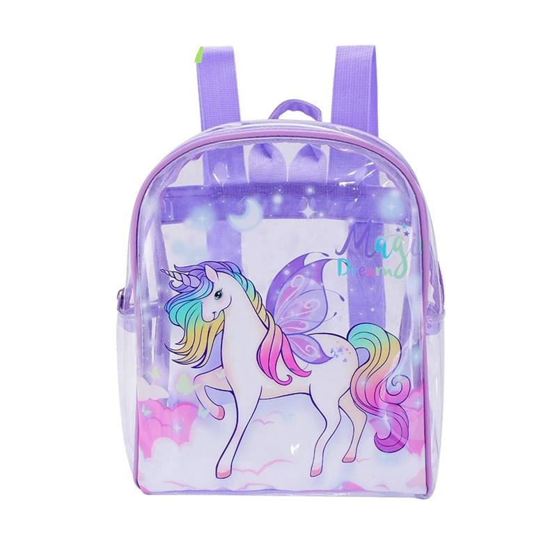 Unicorn Transparent School Bag 5 Unicorn Transparent School Bag - Image 3