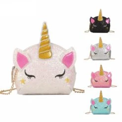 Shiny Unicorn Shoulder Bag