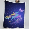 Galaxy Unicorn Sherpa Fleece Blanket -Unicorn Fashion 1 1 1