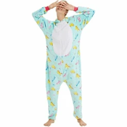 Pastel Unicorn Round Rug For Girls