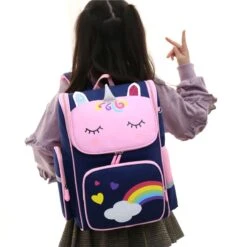 3D Unicorn Waterproof Primary School Bags For Girls 10 3D Unicorn Waterproof Primary School Bags For Girls -Unicorn Fashion 113872 9xqvxd