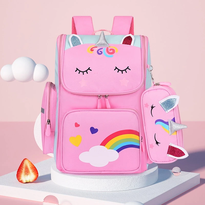 3D Unicorn Waterproof Primary School Bags For Girls 7 3D Unicorn Waterproof Primary School Bags For Girls - Image 5