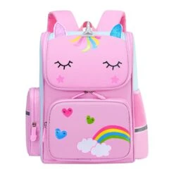 Unicorn Cute Colorful Rainbow Backpack For Girls -Unicorn Fashion 113893 zsrvfj