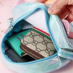 Cute Shinny Glittering Unicorn Shoulder Crossbody Bag -Unicorn Fashion 113961 b7vbcv