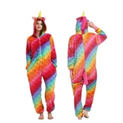 Big Galaxy Flannel Unicorn Onesie -Unicorn Fashion 11542 34902d