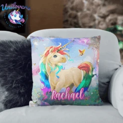 Personalized Magical Unicorn Pillow