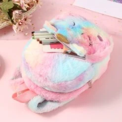 Kids Mini Fluffy Unicorn Backpack To School For Girls 11 Kids Mini Fluffy Unicorn Backpack To School For Girls -Unicorn Fashion 127440 ebkhy8