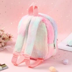 Kids Mini Fluffy Unicorn Backpack To School For Girls 13 Kids Mini Fluffy Unicorn Backpack To School For Girls -Unicorn Fashion 127440 o9pmpt