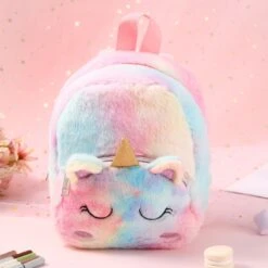 Kids Mini Fluffy Unicorn Backpack To School For Girls 9 Kids Mini Fluffy Unicorn Backpack To School For Girls -Unicorn Fashion 127440 xvetzz