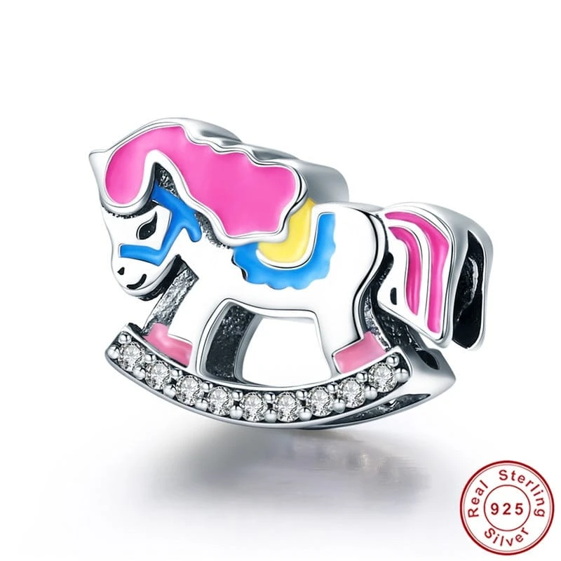 Colorful Unicorn Silver Beads Fit Bracelet 8 Colorful Unicorn Silver Beads Fit Bracelet - Image 6