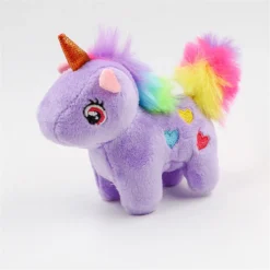 14cm Cute Unicorn Doll Keychain -Unicorn Fashion 14cm Cute Unicorn Plush Toy Soft Doll Unicorns Stuffed Animal Unicorn Keychain Cuddle Appease Sleeping Pillow 5