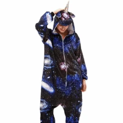 Galaxy Unicorn Costume Onesie For Women -Unicorn Fashion 17