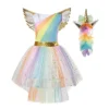 Unicorn Rainbow Sequin Tutu Dress 1 Unicorn Rainbow Sequin Tutu Dress -Unicorn Fashion 17812 466d6f