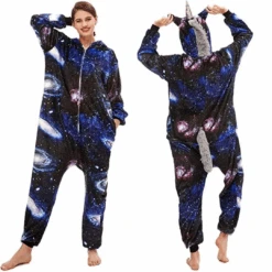 Galaxy Unicorn Costume Onesie For Women -Unicorn Fashion 18 1