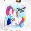 Unicorn Are Real Fluffy Fleece Blanket -Unicorn Fashion 18 2