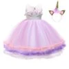 Unicorn Sleeveless Princess Dress -Unicorn Fashion 18896 32e61c