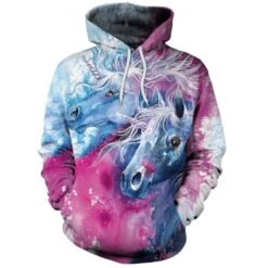 3D Unicorn Hoodies