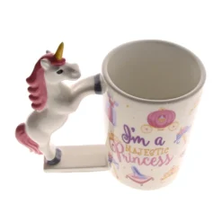 Ceramic Magical Pink Unicorn Mug 11 Ceramic Magical Pink Unicorn Mug -Unicorn Fashion 1Piece I am the Majestic Princess Mug Ceramic Coffee Mug Tea Mug Cup Magical Pink Unicorn 3