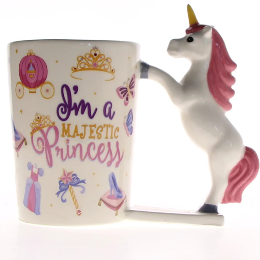 Ceramic Magical Pink Unicorn Mug 3 Ceramic Magical Pink Unicorn Mug