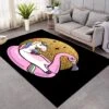 Space Chill Unicorn SW0851 Carpet, Area Rug, Large Floor Mat For Living Room Bedroom Playroom