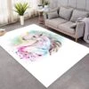 Sage Unicorn White SW0855 Carpet, Area Rug, Large Floor Mat For Living Room Bedroom Playroom -Unicorn Fashion 1 798b1ab0 0ea8 4550 a197 bf8276fdc4ea