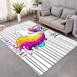 Unicorn Time SW0505 Carpet, Area Rug, Large Floor Mat For Living Room Bedroom Playroom