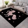 Prancing Unicorn Pink Starry SW1201 Carpet, Area Rug, Large Floor Mat For Living Room Bedroom Playroom -Unicorn Fashion 1 b8c961cf dfef 4a86 b2cc 600e84f0fe3a