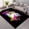 Dreamy Unicorn Magical SW1567 Carpet, Area Rug, Large Floor Mat For Living Room Bedroom Playroom -Unicorn Fashion 1 eb276c11 fb6c 4c11 9163 04a6b124158e